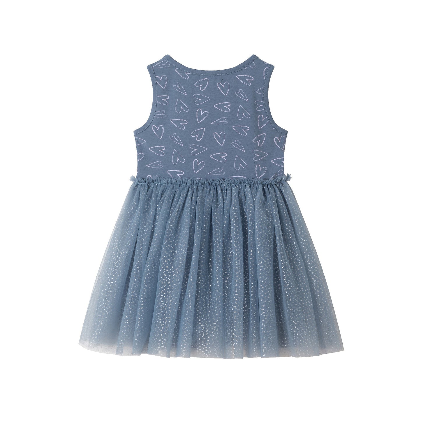 Kids (2-6x) Jersey Dress and Sweatshirt Set | Tic-Tac-Toe