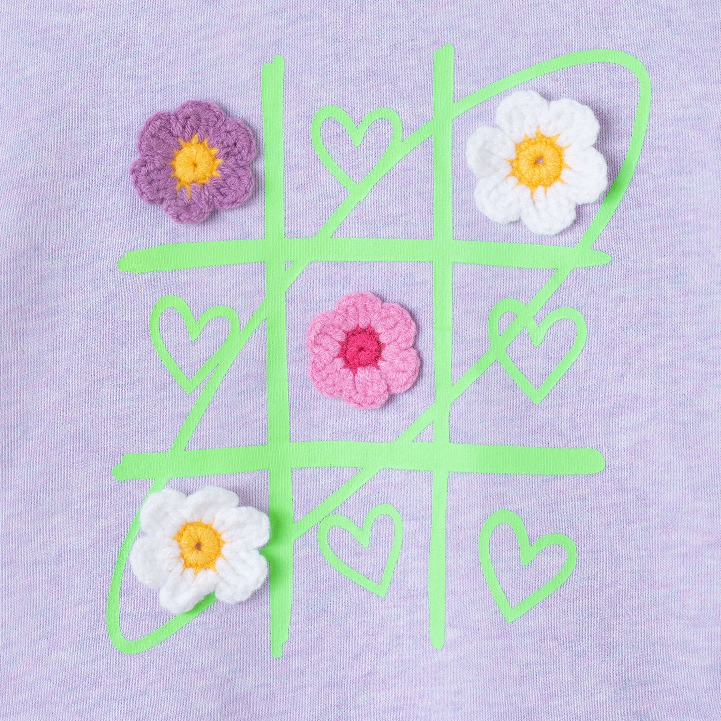 Kids (2-6x) Jersey Dress and Sweatshirt Set | Tic-Tac-Toe