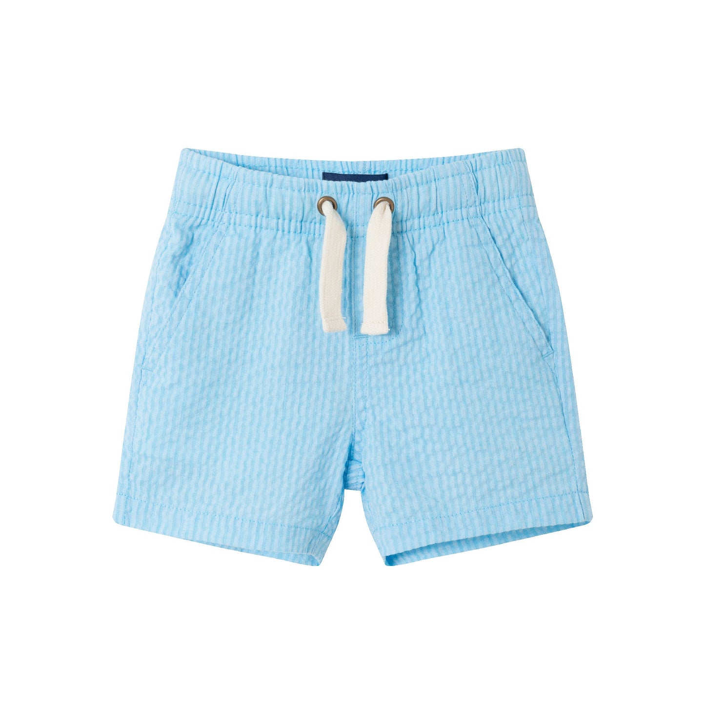 Infant (18-24M) Buttondown & Short Set | Bel Air Blue
