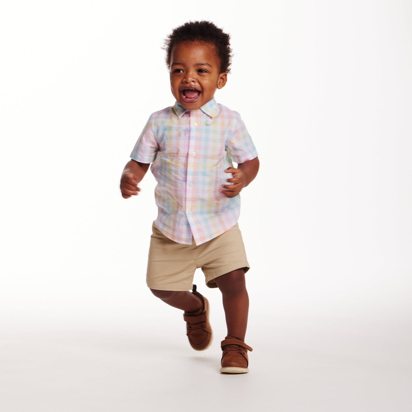 Infant (3-24M) 3-Piece Plaid Set | Easter Outfit