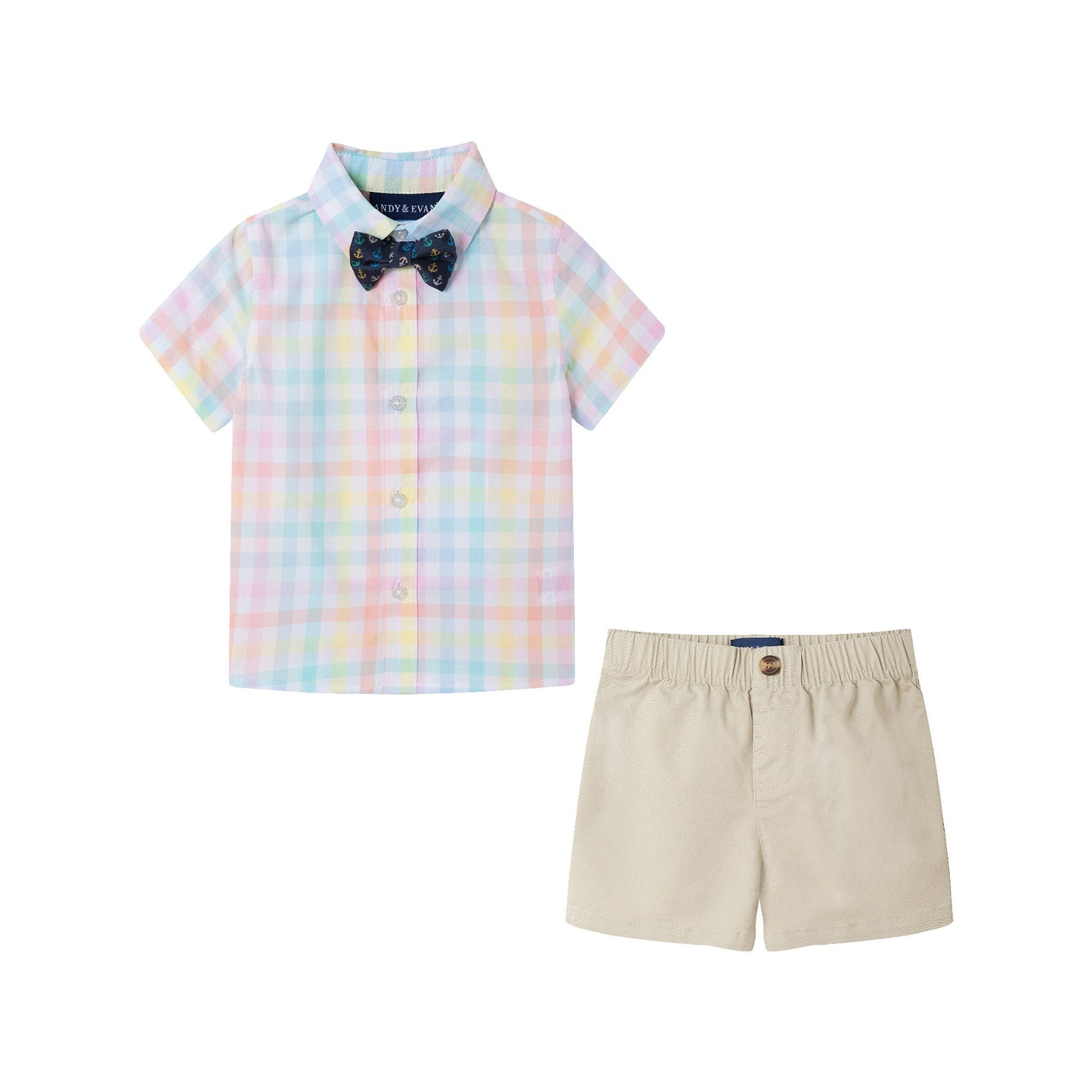 Infant (3-24M) 3-Piece Plaid Set | Easter Outfit
