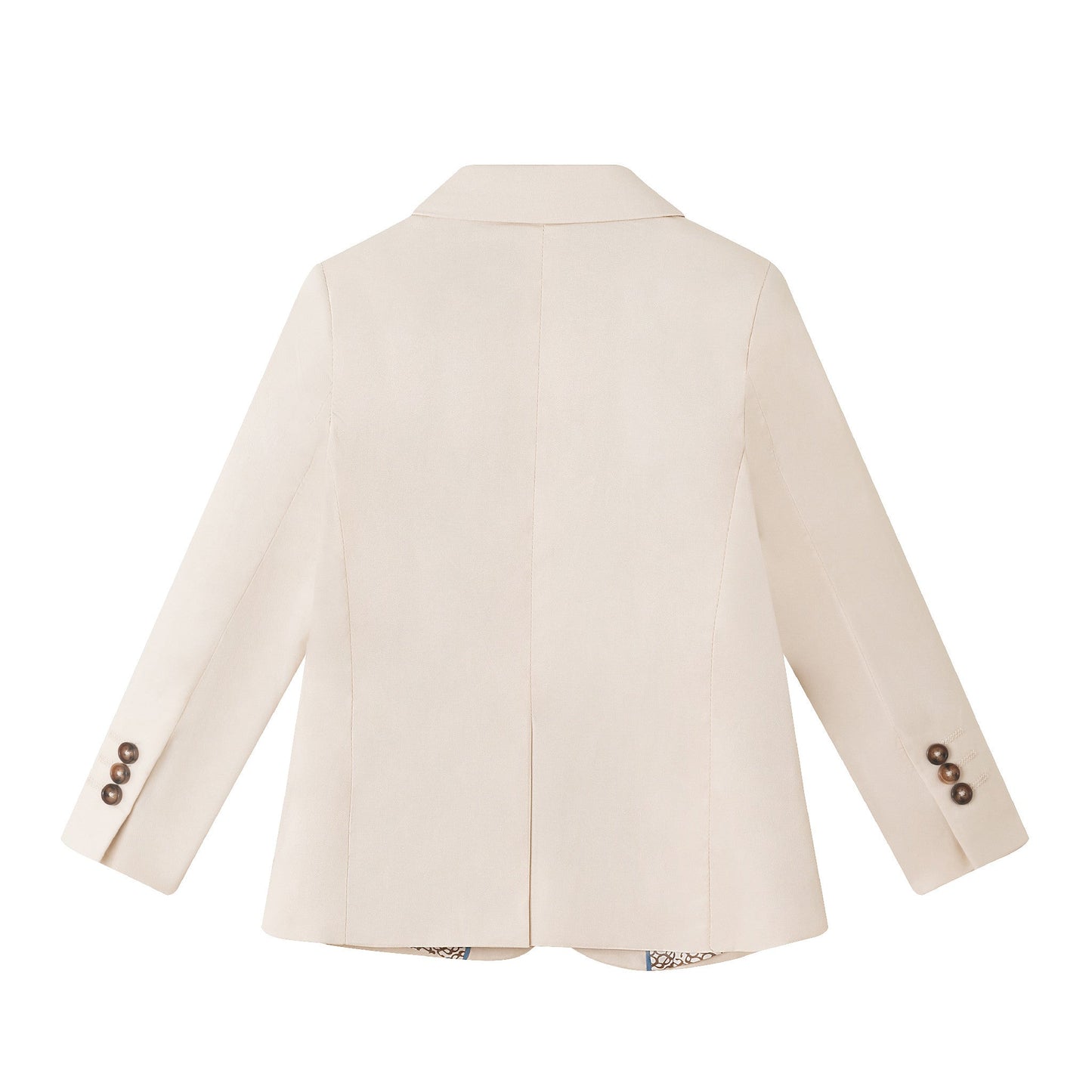 Kids (2-8) Suit Set | Stone