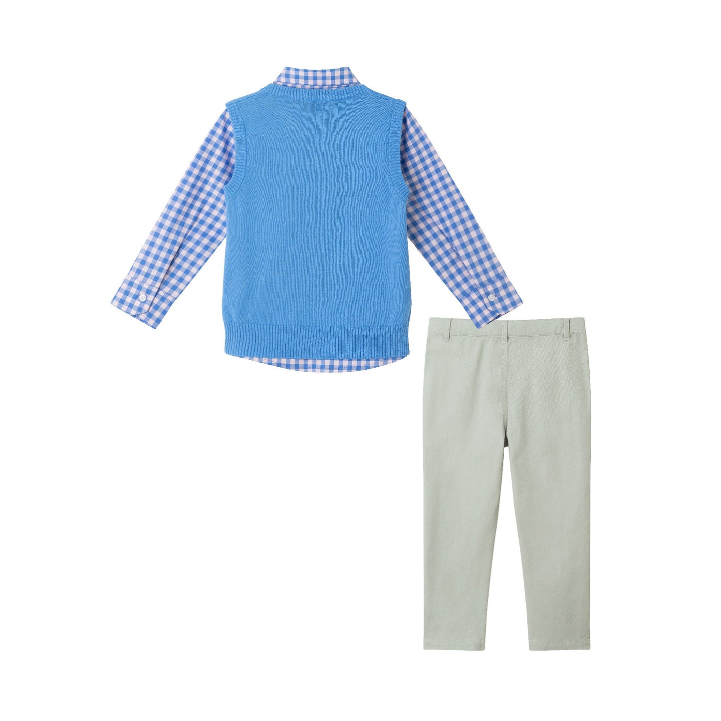 Kids (2-8) Sweater Vest Set | Midnight Blue