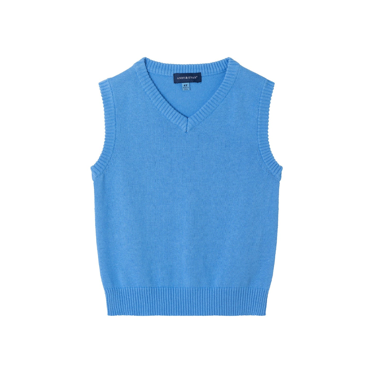 Kids (2-8) Sweater Vest Set | Midnight Blue