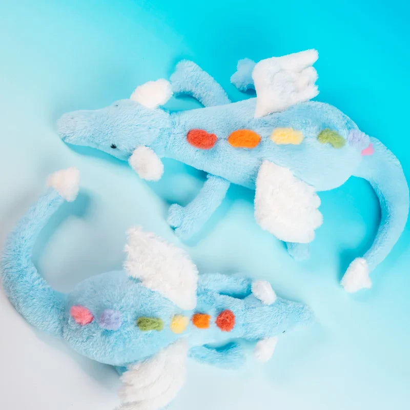 Rainbow Dragon Plushie