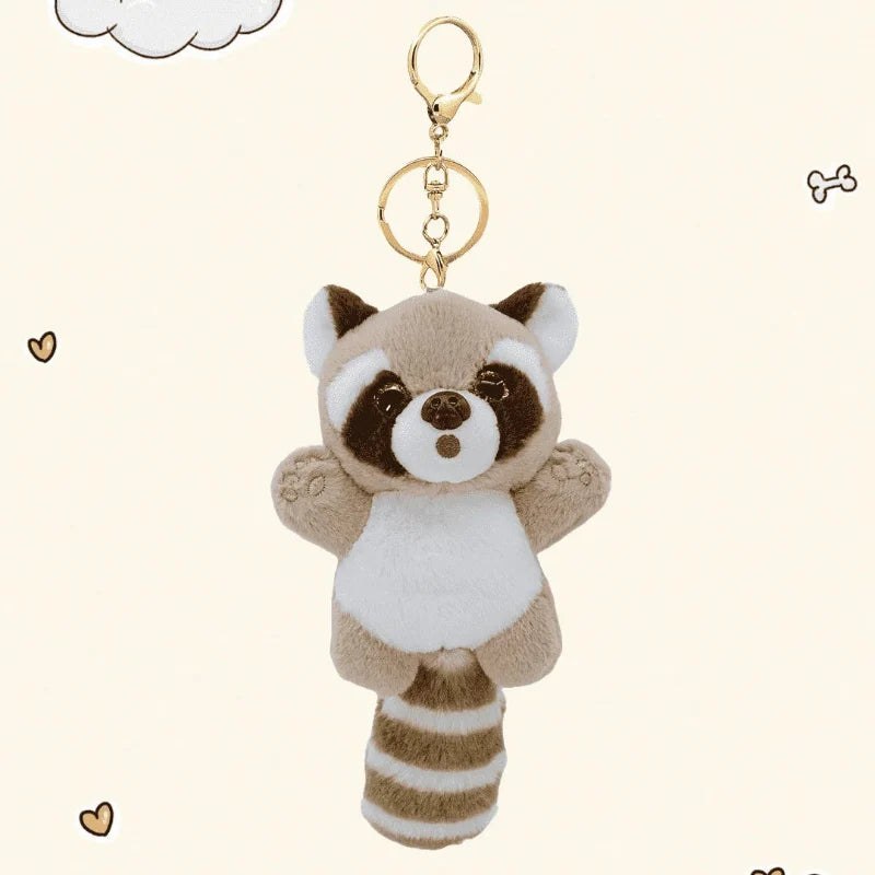 Red Panda Plushie Pendant Keychain