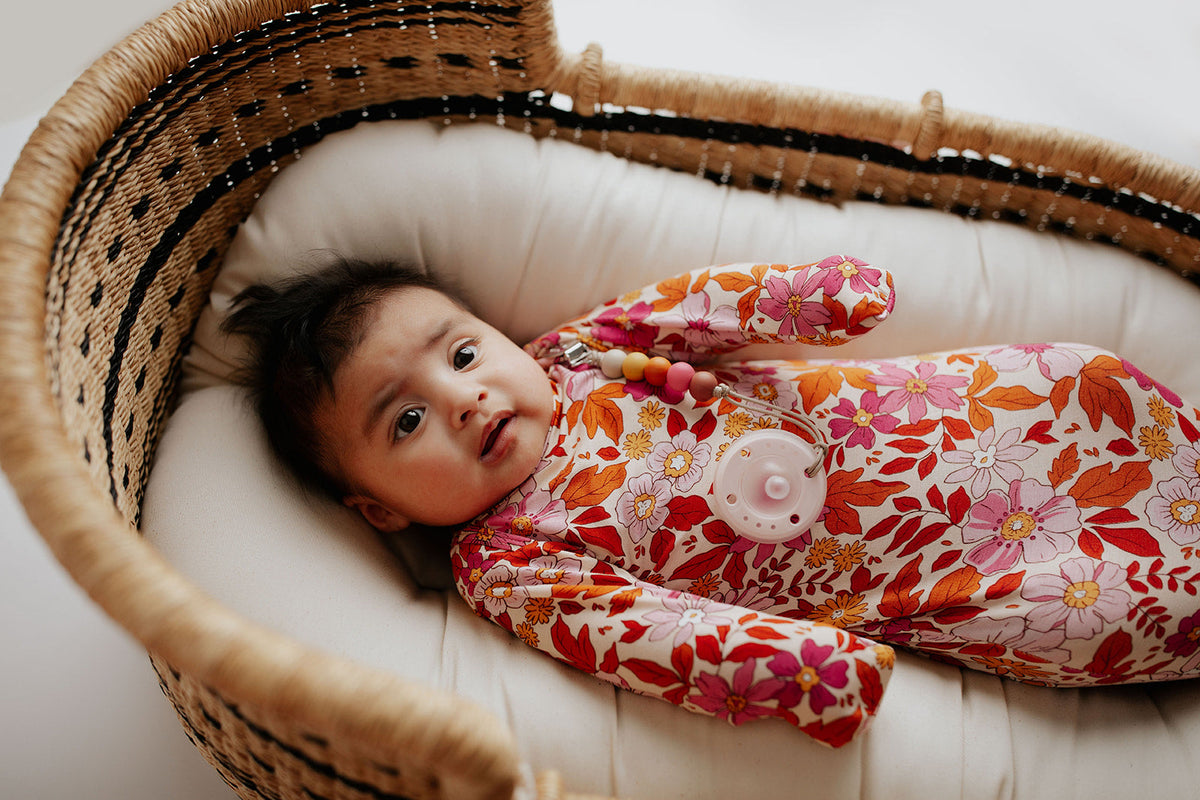 Wild Child Knotted Newborn Baby Gown