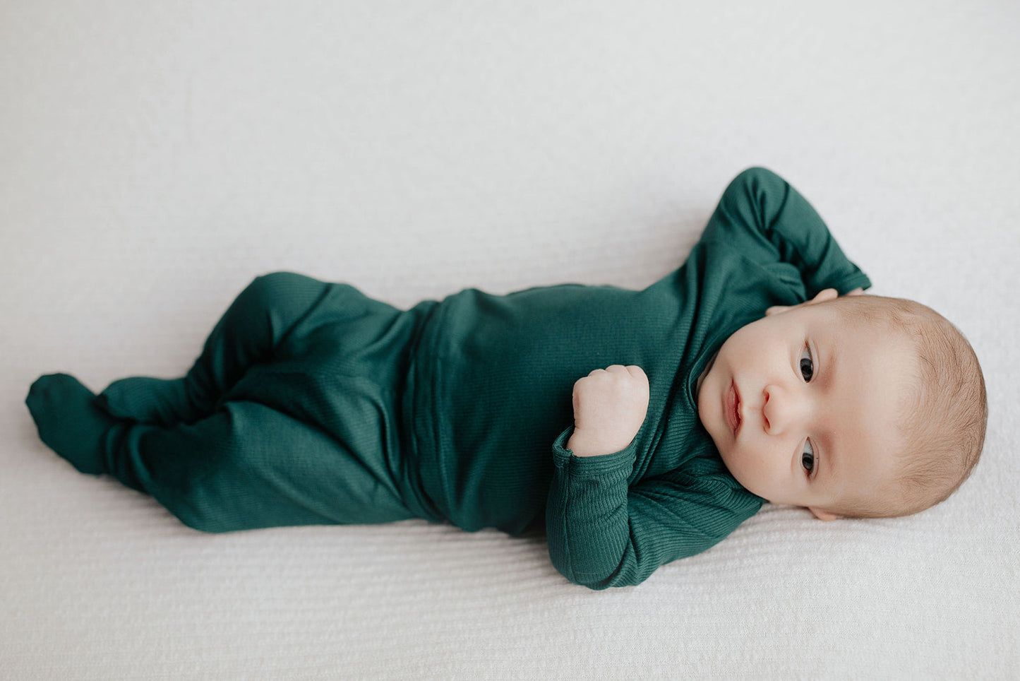 Ribbed Forest Green Jammies