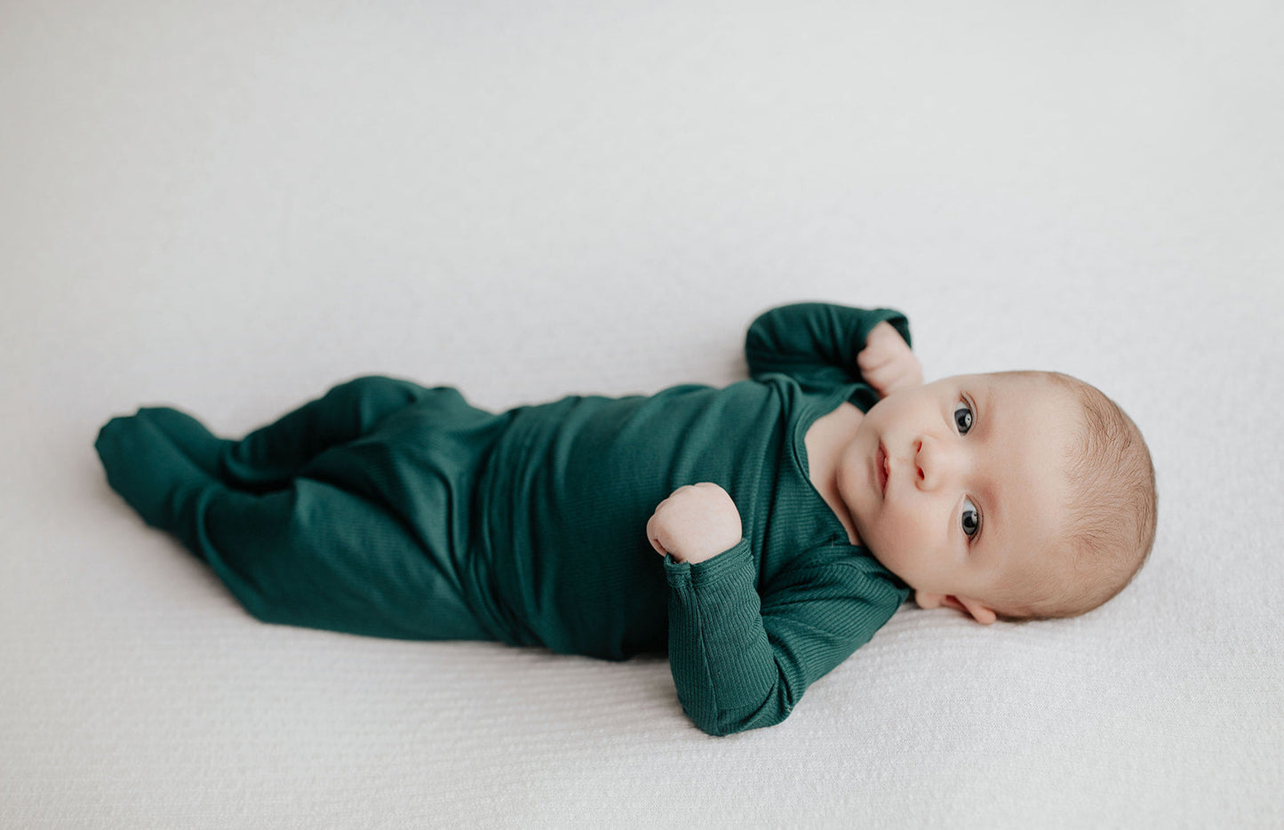 Ribbed Forest Green Jammies