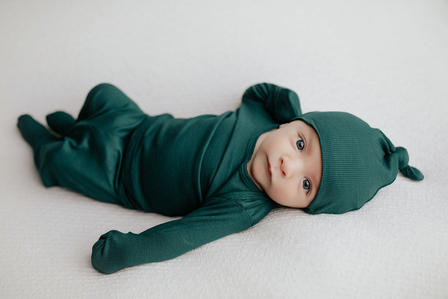 Ribbed Forest Green Jammies