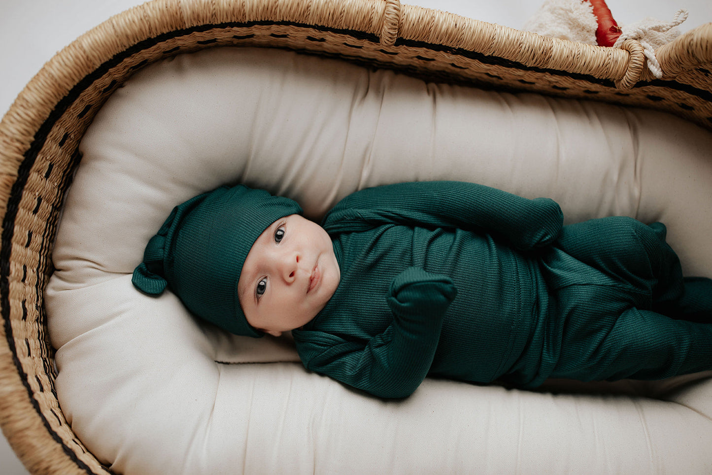 Ribbed Forest Green Jammies