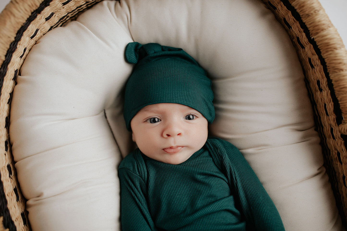 Ribbed Forest Green Jammies