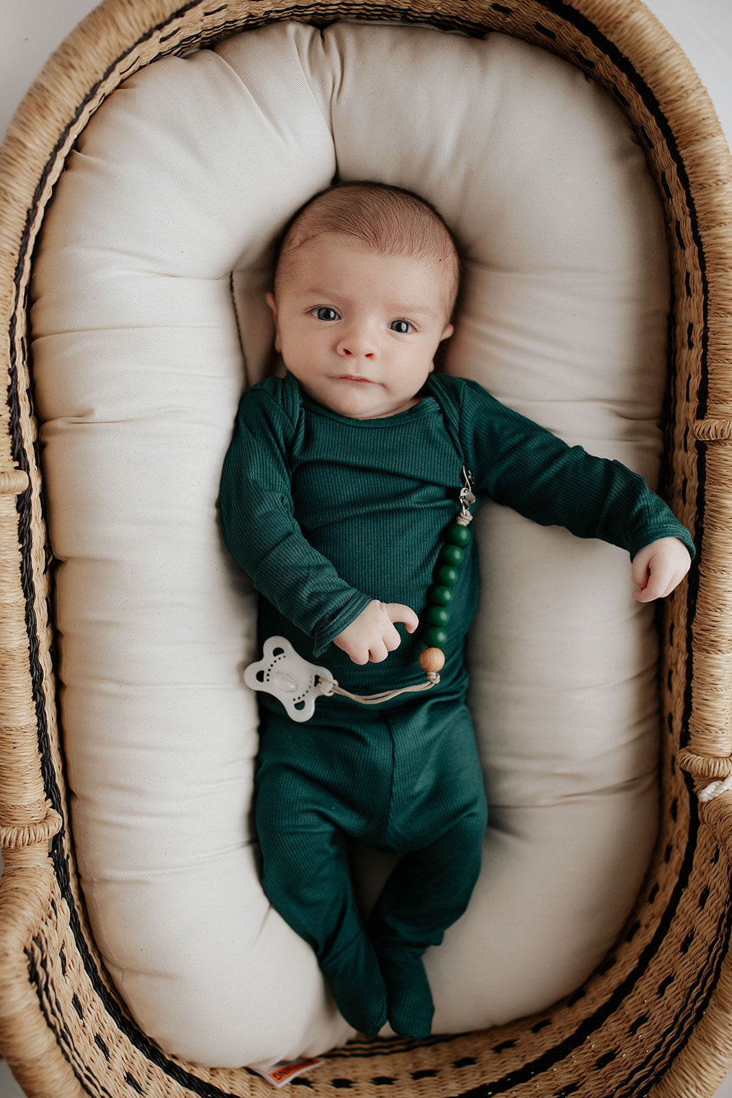 Ribbed Forest Green Jammies