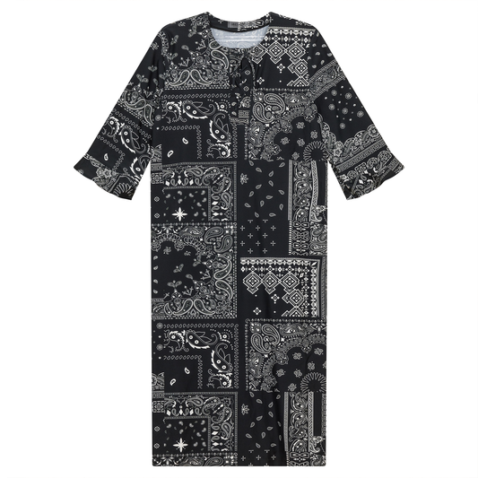 Printed Swim Dress