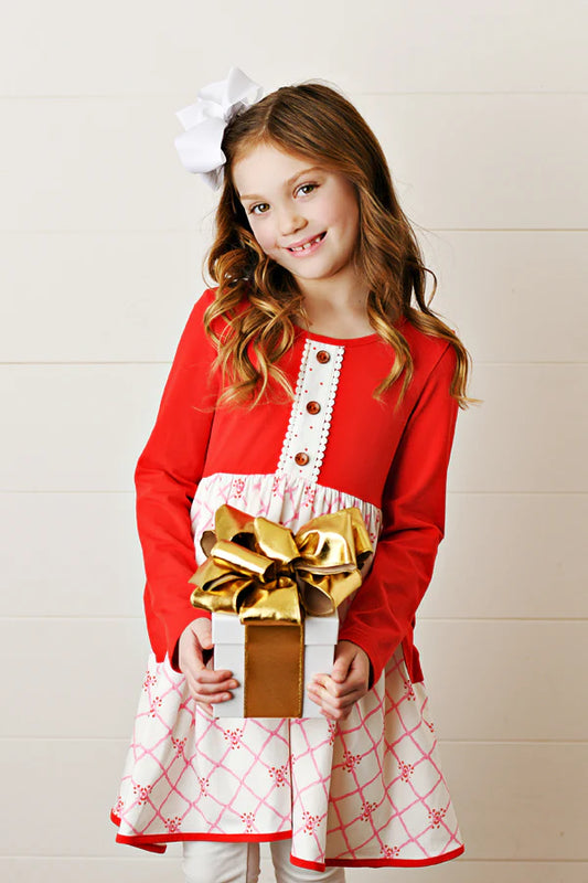 Candy Cane Lane Bliss Pocket Dress