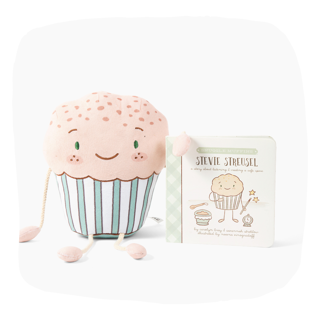 Stevie Streusel | Book & Snuggler Set