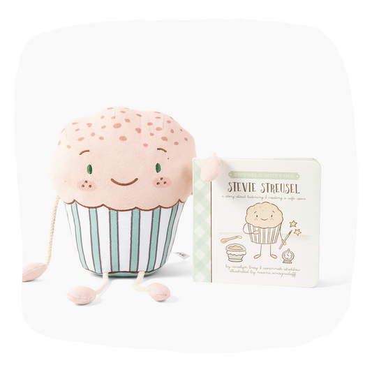 Stevie Streusel | Book & Snuggler Set