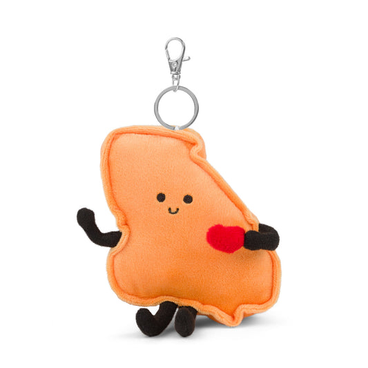 Georgia Bag Charm Mini Plush – 4-Inch Travel Accessory | Stuffed States USA