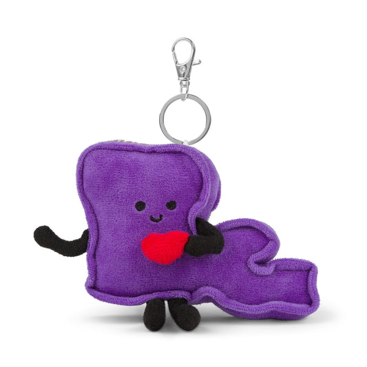 Louisiana Bag Charm Mini Plush – 4-Inch Travel Accessory | Stuffed States USA