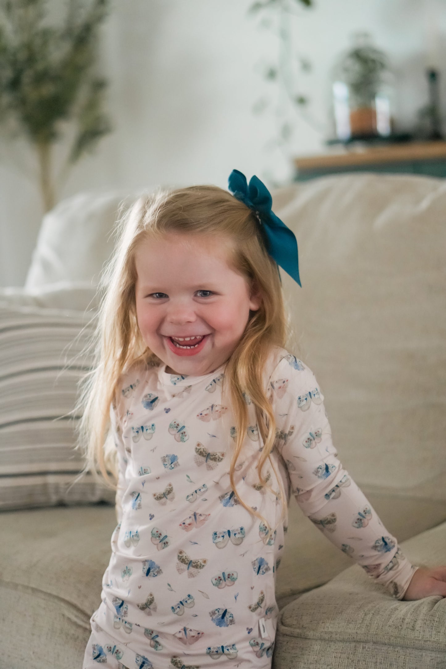 Luna Moths 2pc Bamboo Pajama Set