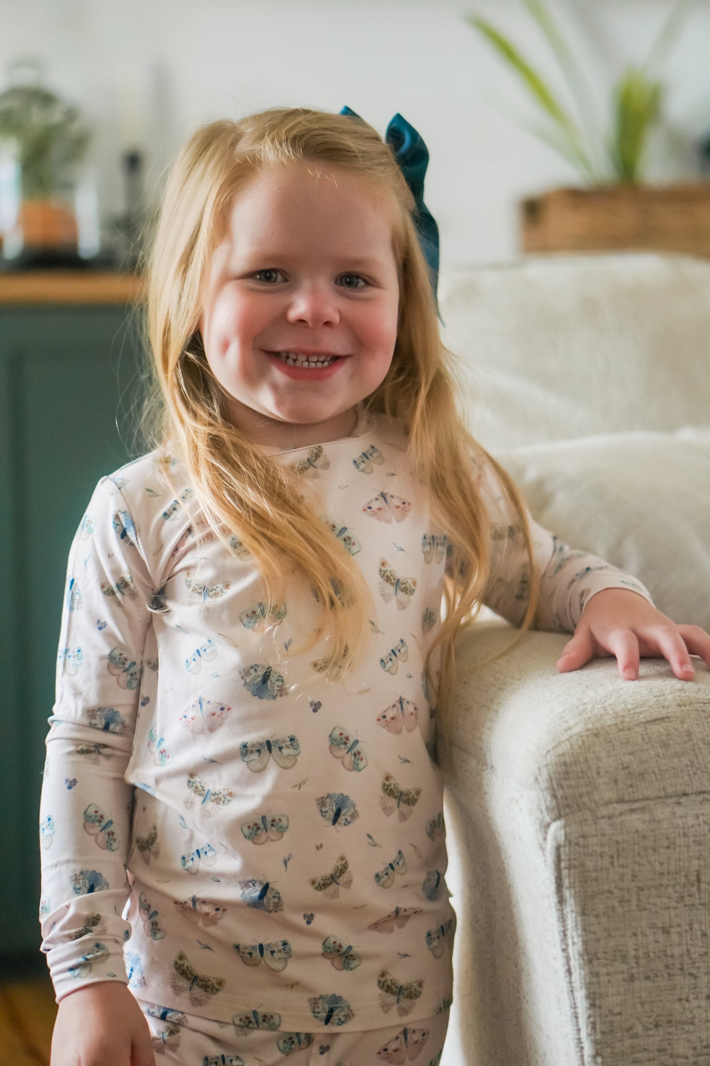 Luna Moths 2pc Bamboo Pajama Set