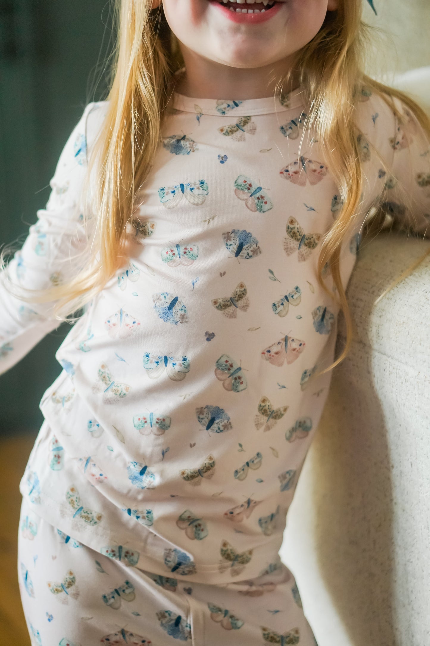 Luna Moths 2pc Bamboo Pajama Set