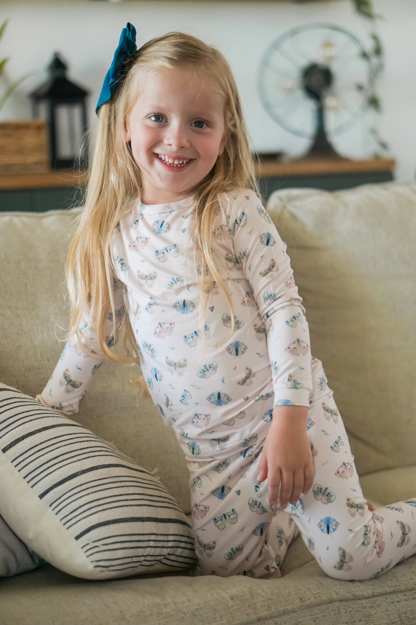 Luna Moths 2pc Bamboo Pajama Set