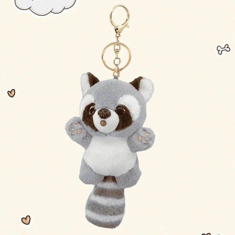 Red Panda Plushie Pendant Keychain