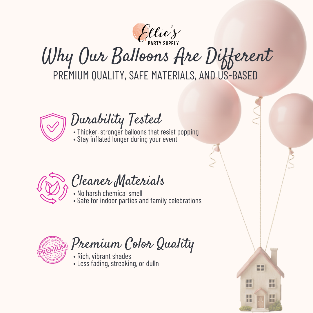 Blush Starburst Cluster Balloon