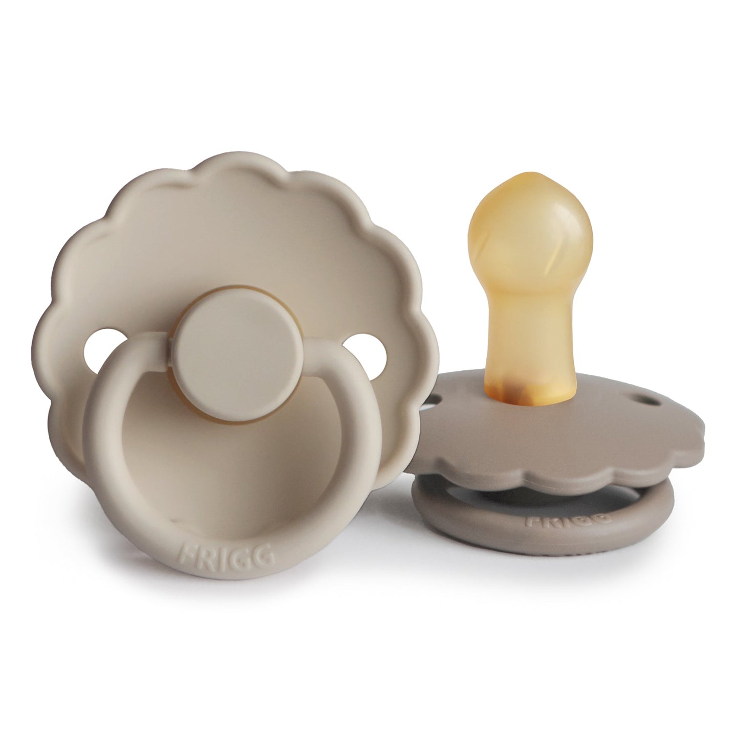 FRIGG Daisy Natural Rubber Pacifier 2-Pack
