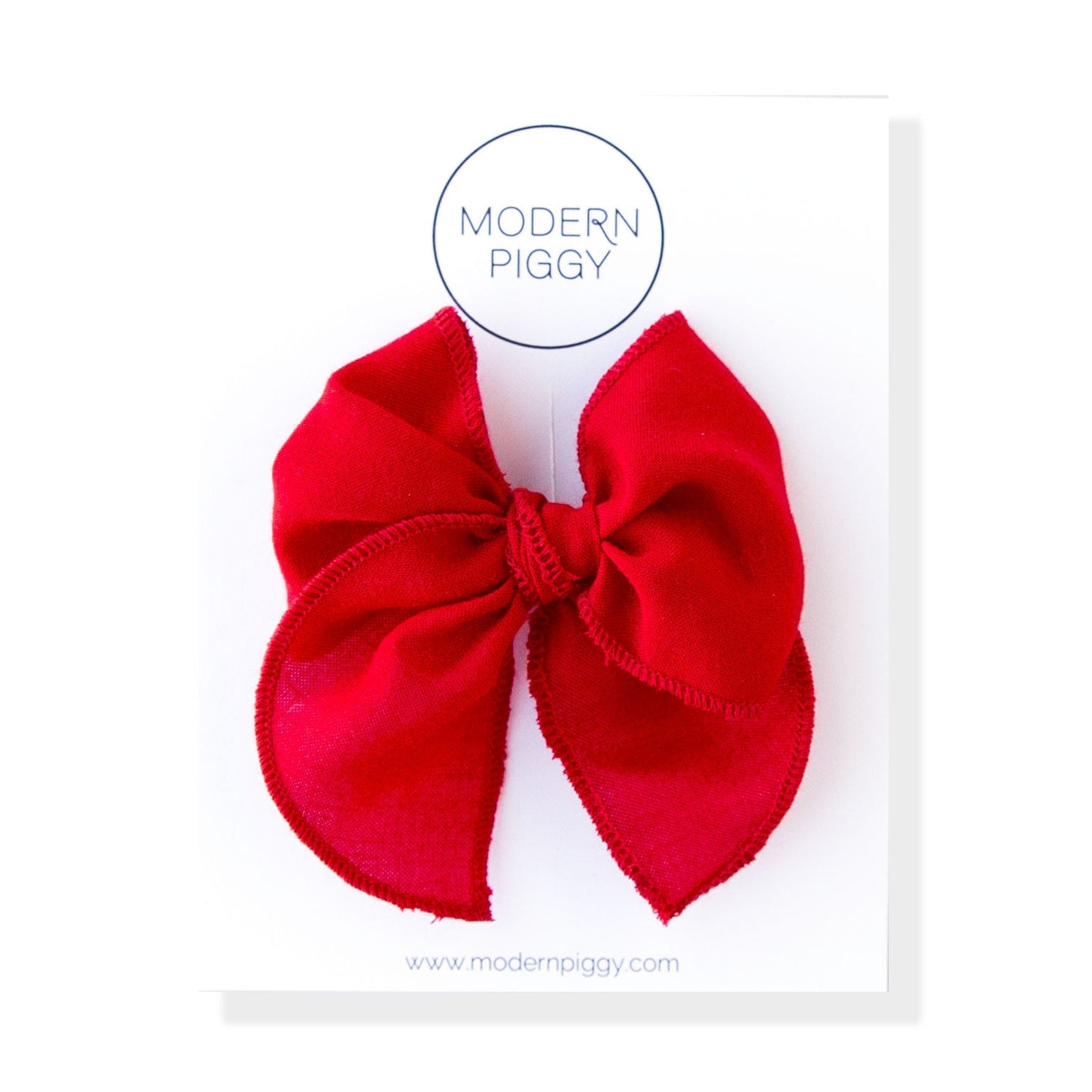 Red | Petite Party Bow