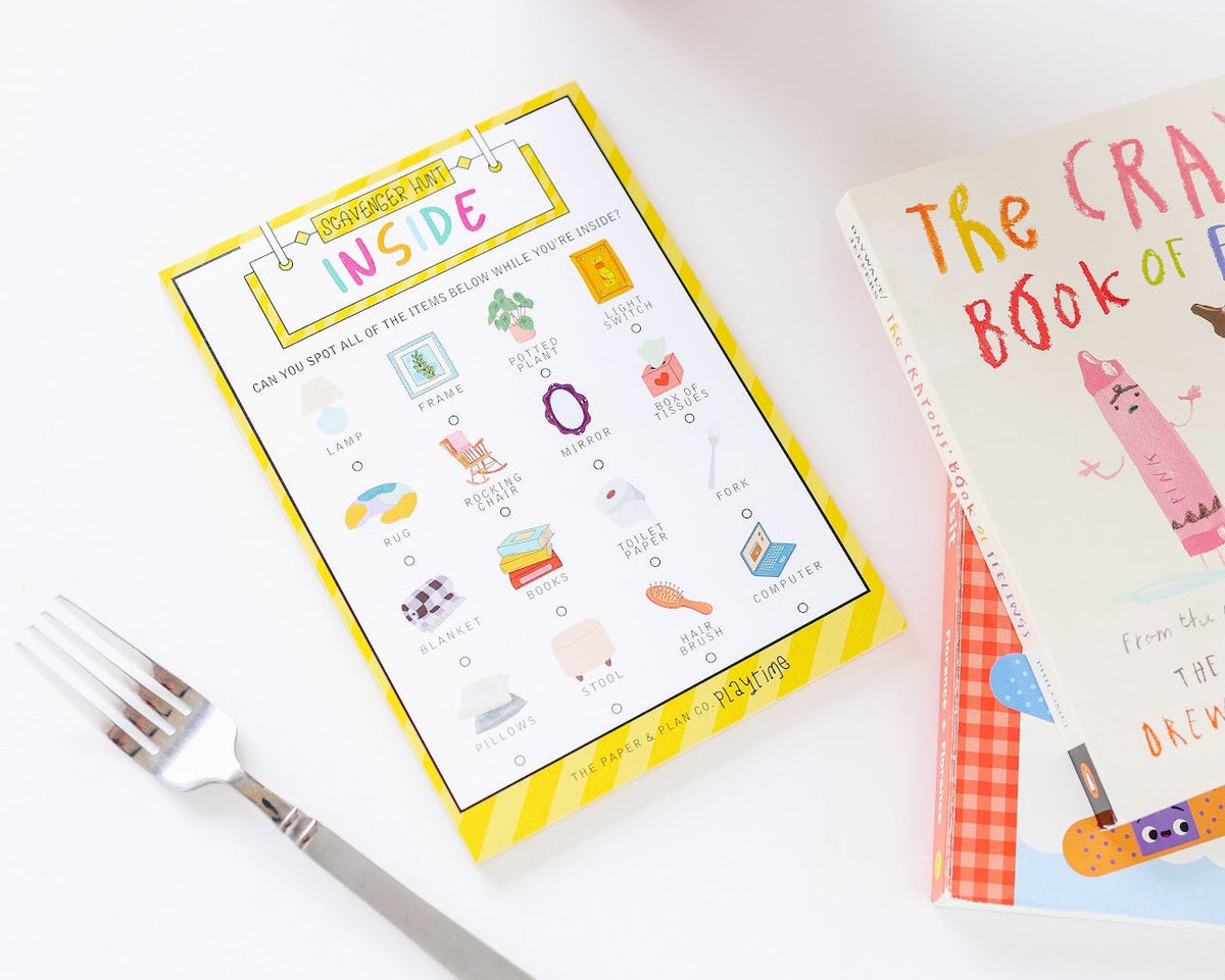 Bulk Sheet Inside Scavenger Hunt Playtime Pad®