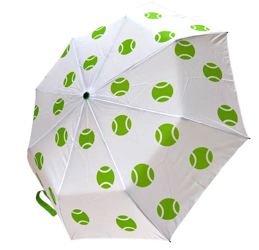 Umbrella - Green Tennis Balls