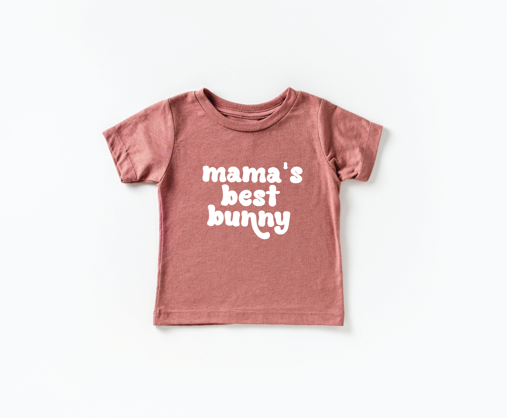 Mama's Best Bunny Tee or Onesie - MTO