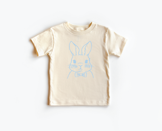 Boy Bunny Natural Tee- MTO