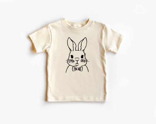 Boy Bunny Natural Tee- MTO