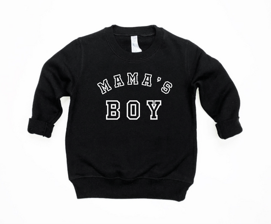 Mama's Boy Varsity Pullover -made to order