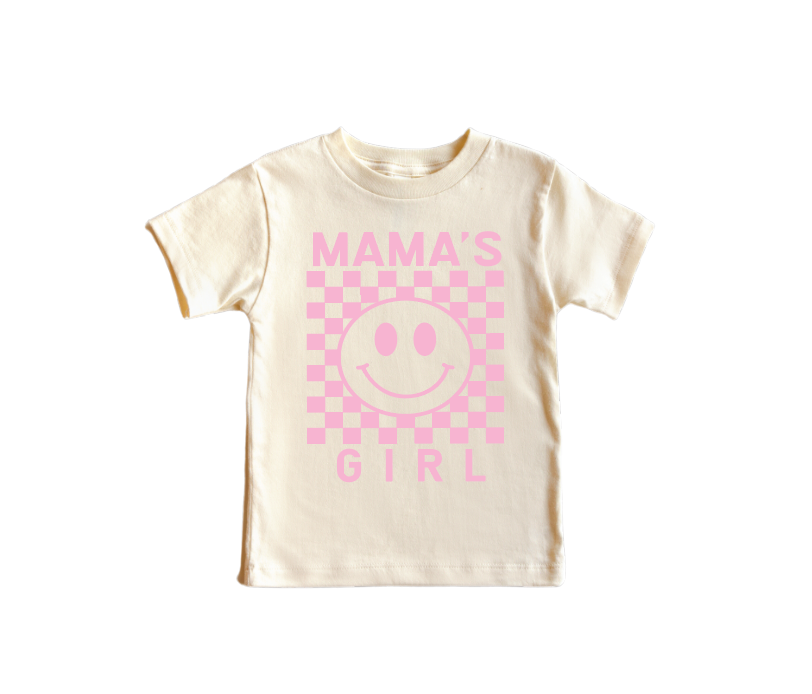 Mama's Girl Checkered Tee- preorder