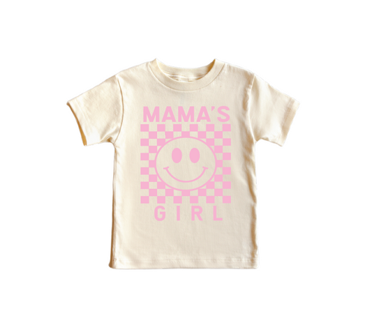 Mama's Girl Checkered Tee- preorder