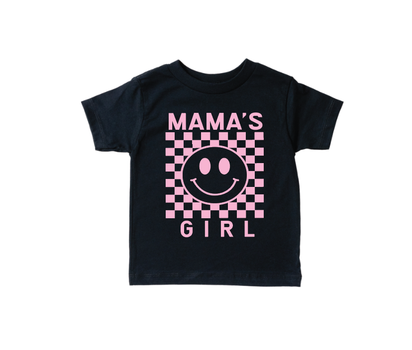 Mama's Girl Checkered Tee- preorder
