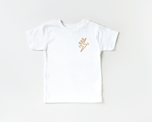 Rad Lightning Bolt Pocket Style Tee-preorder