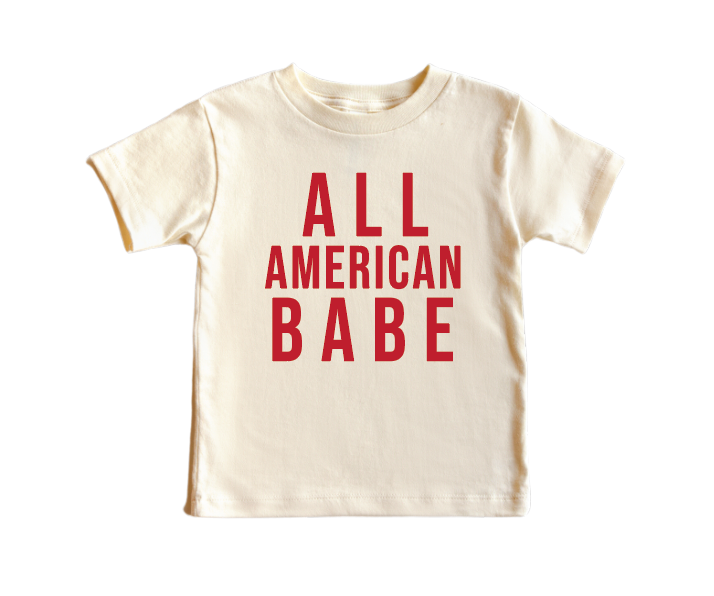 All American Babe - Natural/White - preorder