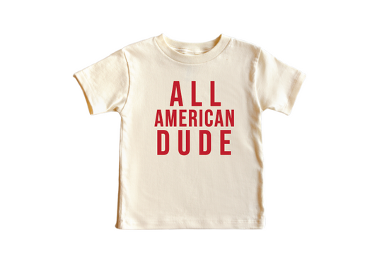 All American Dude - Natural/White / MTO