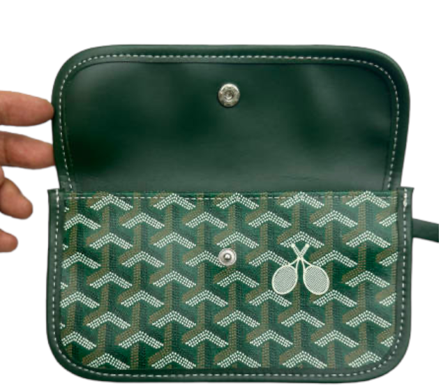 The Whimsy Tennis Lovers Large Tote - Green