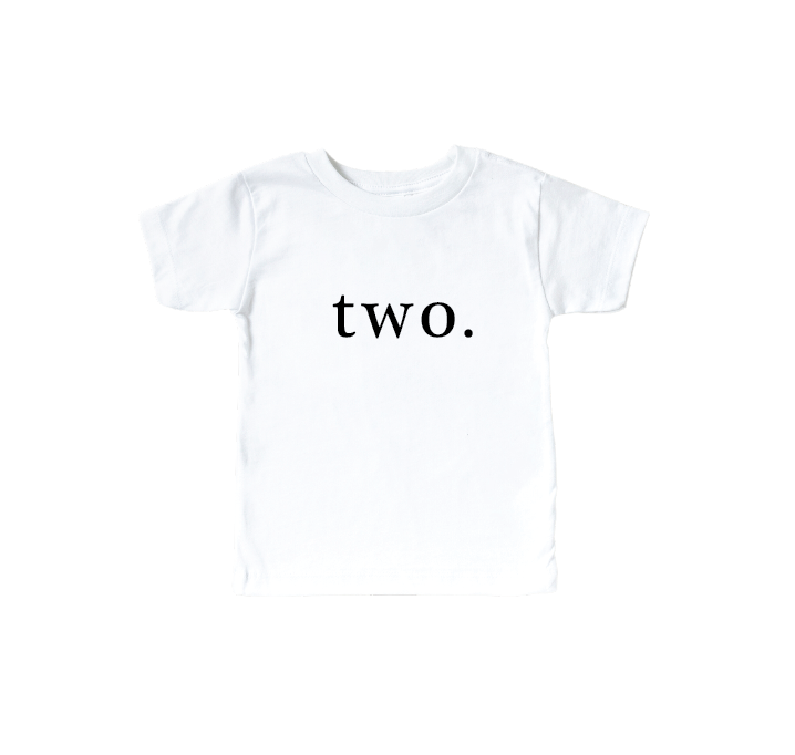 Two - Birthday Tee