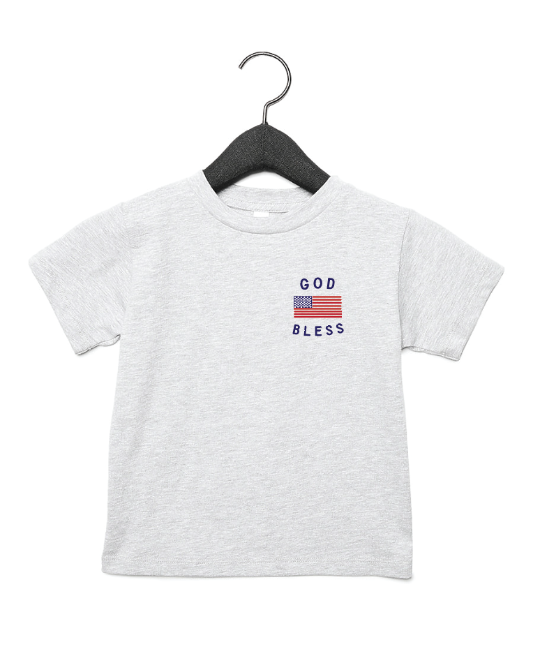 Classic God Bless the USA 4th of July - Pocket Style - preorder