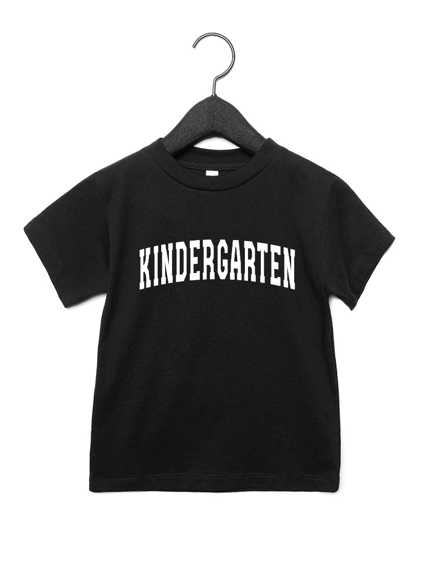 Kindergarten Varsity Tee- MTO