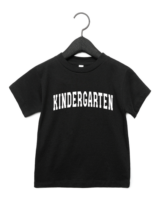 Kindergarten Varsity Tee- MTO
