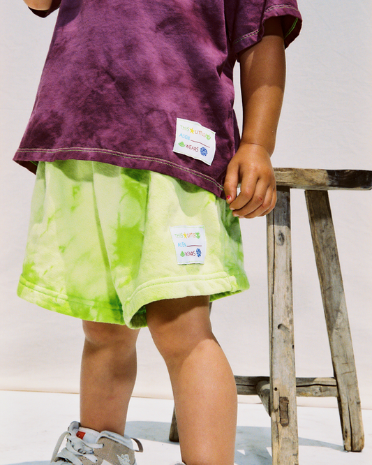 Cosmo Tie Dye Shorts - Sulfur