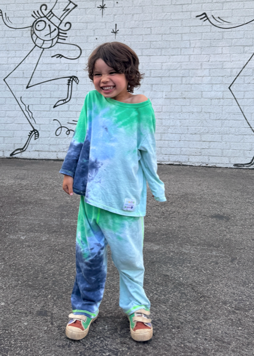 Cosmo Tie Dye Long Sleeve - Tide